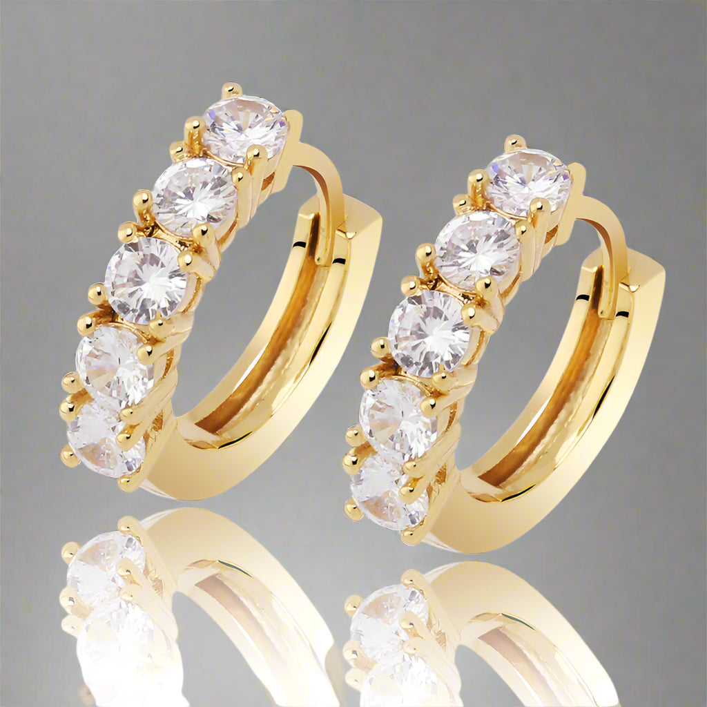 Celestial Zircon Earrings