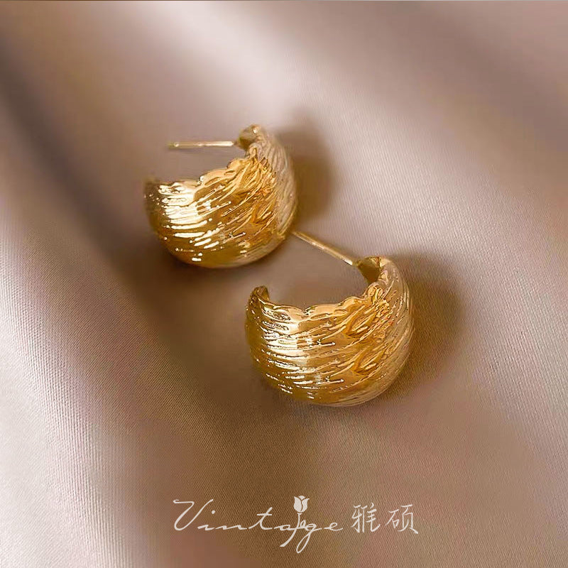 Gold Vintage Earrings
