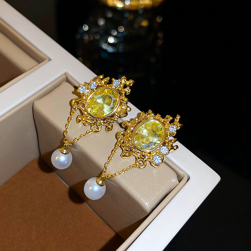 Modern Delicate Dangle Earrings
