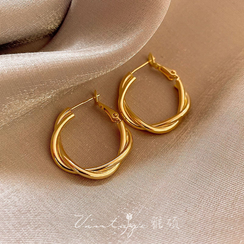 Gold Vintage Earrings