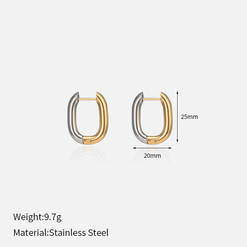 Minimalist Gold Hoop Earrings