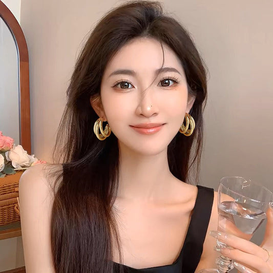 Gold Vintage Earrings