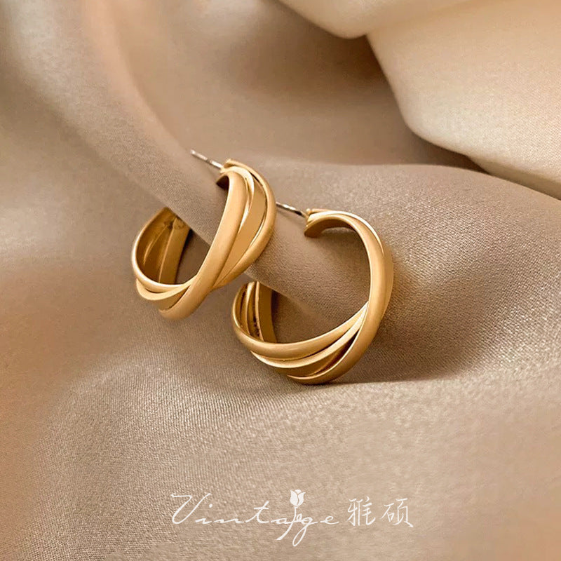 Gold Vintage Earrings