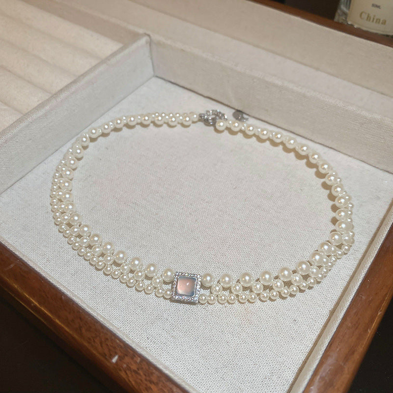Luxury Long Pearl Necklace