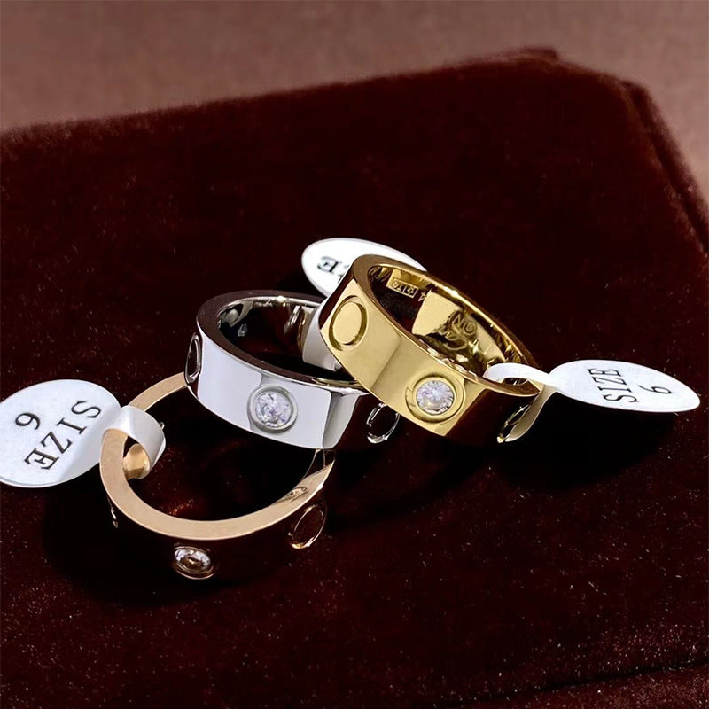 Zircon Love Ring