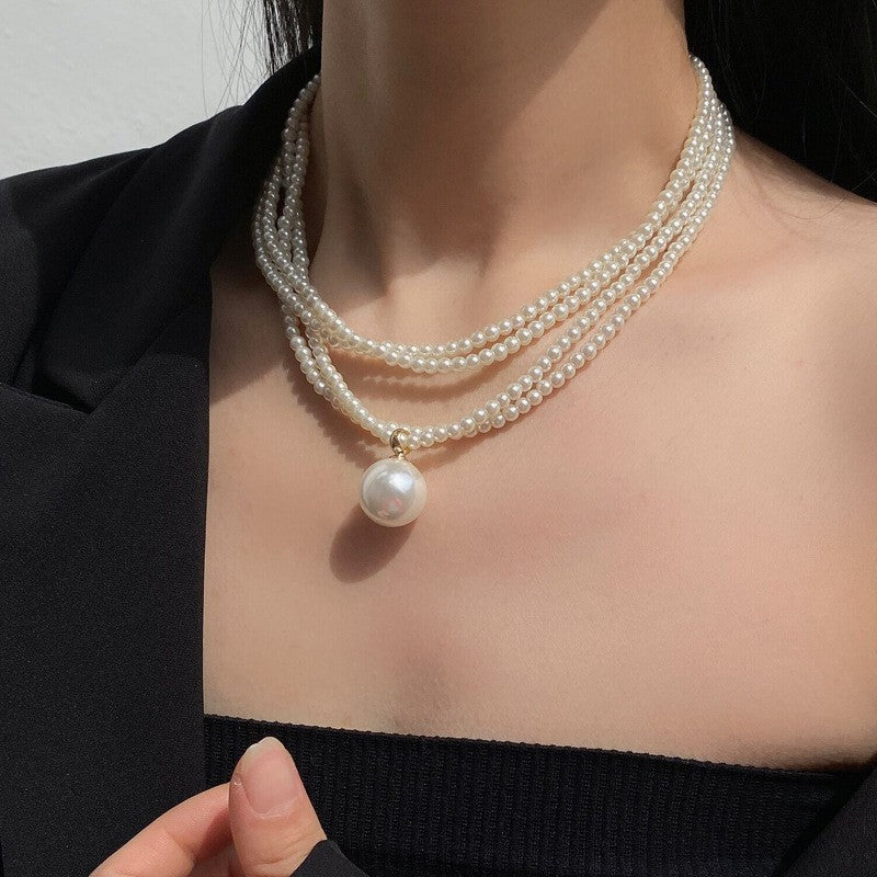 Luxury Long Pearl Necklace