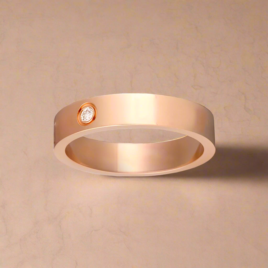 Zircon Love Ring