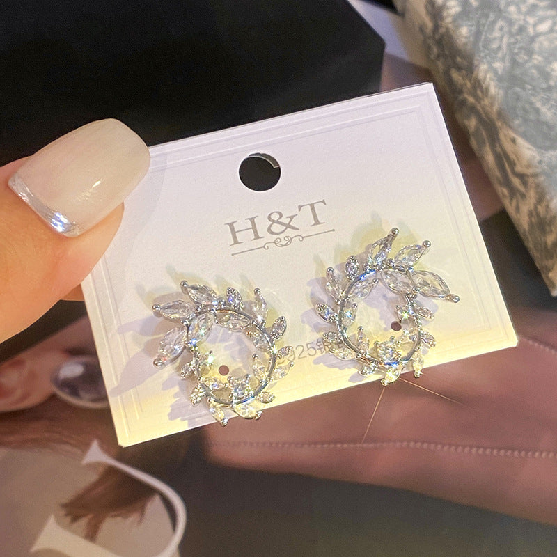 Roman Crown Earrings