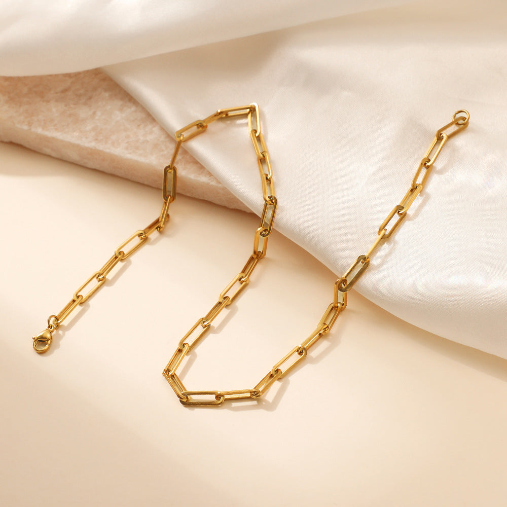 Luxurious Gold & Silver Necklace