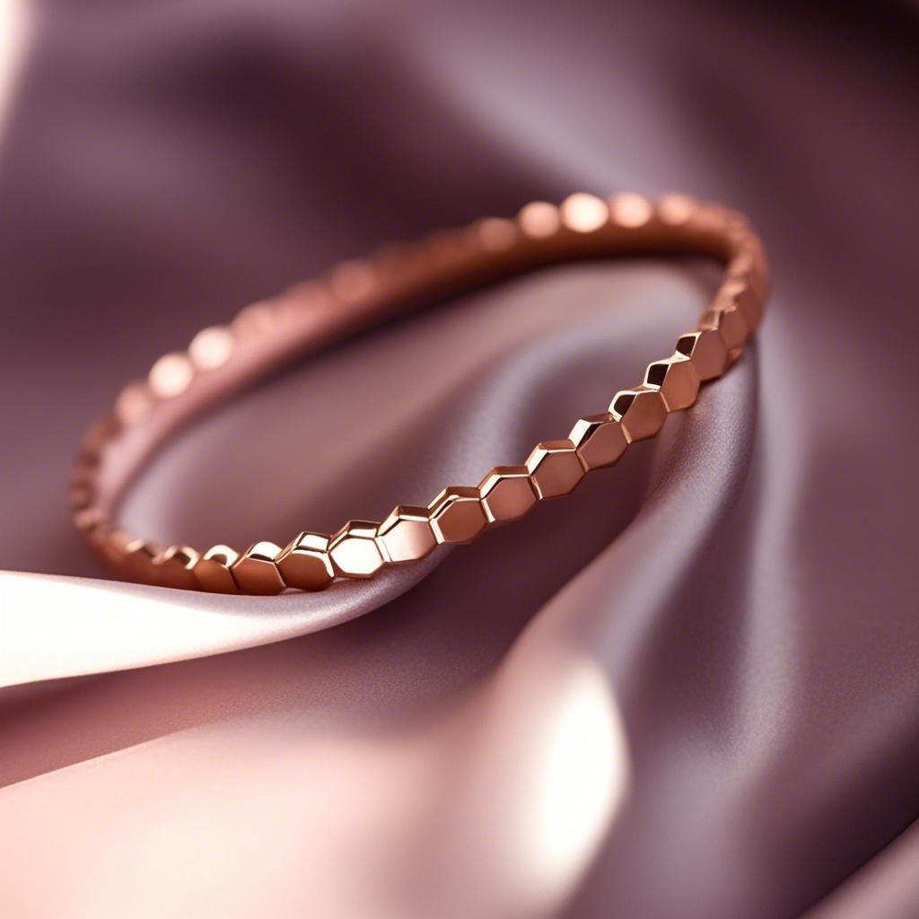 Elegant Honeycomb Bracelet
