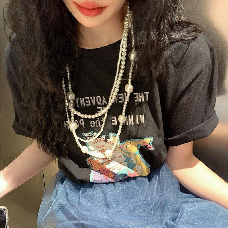 Luxury Long Pearl Necklace