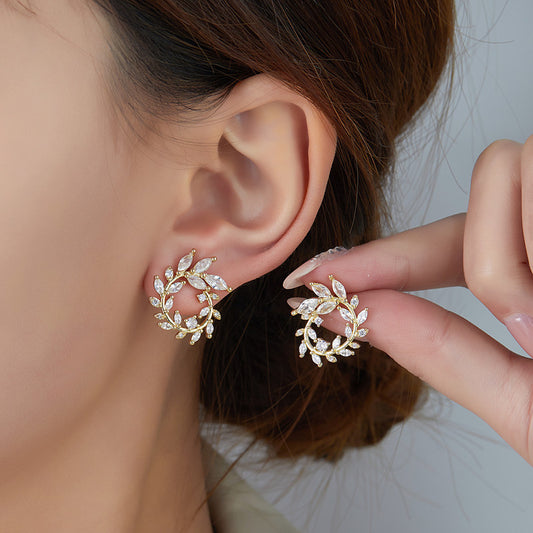 Roman Crown Earrings