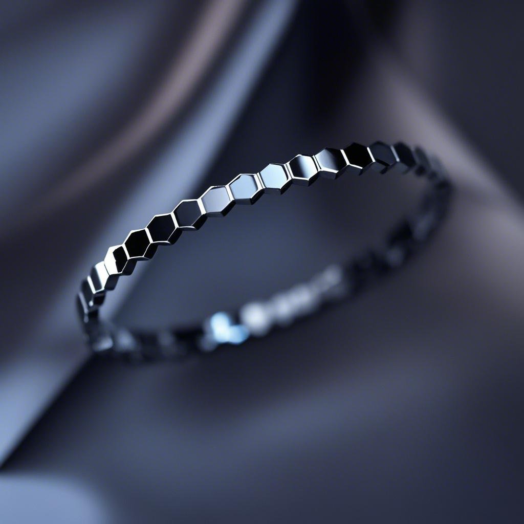 Elegant Honeycomb Bracelet