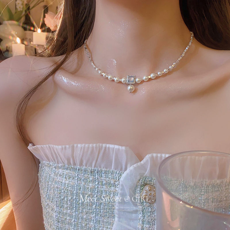 Luxury Long Pearl Necklace