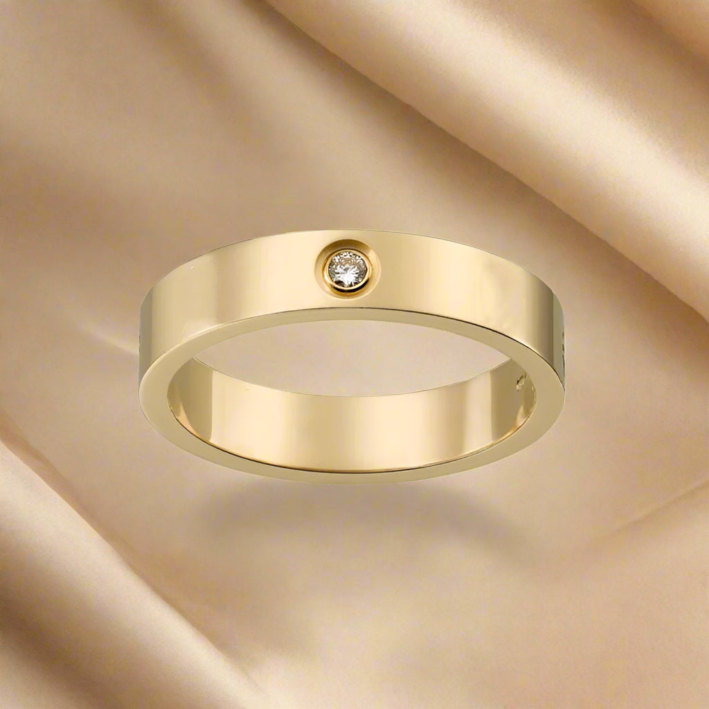 Zircon Love Ring