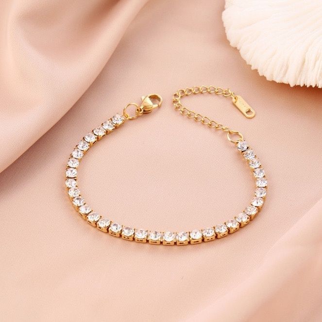 Pearl Zircon Bracelet
