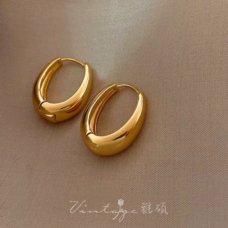 Gold Vintage Earrings