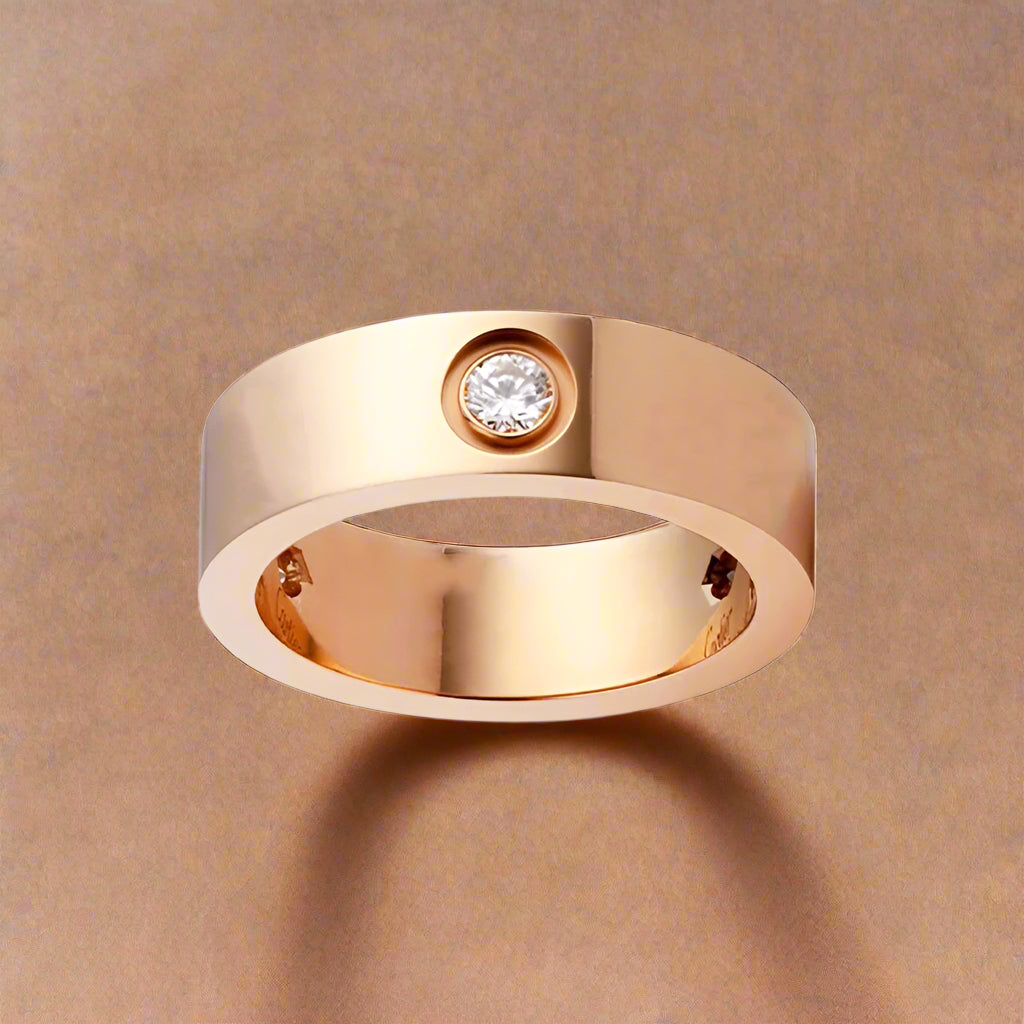 Zircon Love Ring