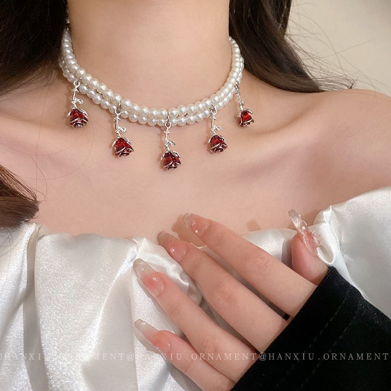 Luxury Long Pearl Necklace
