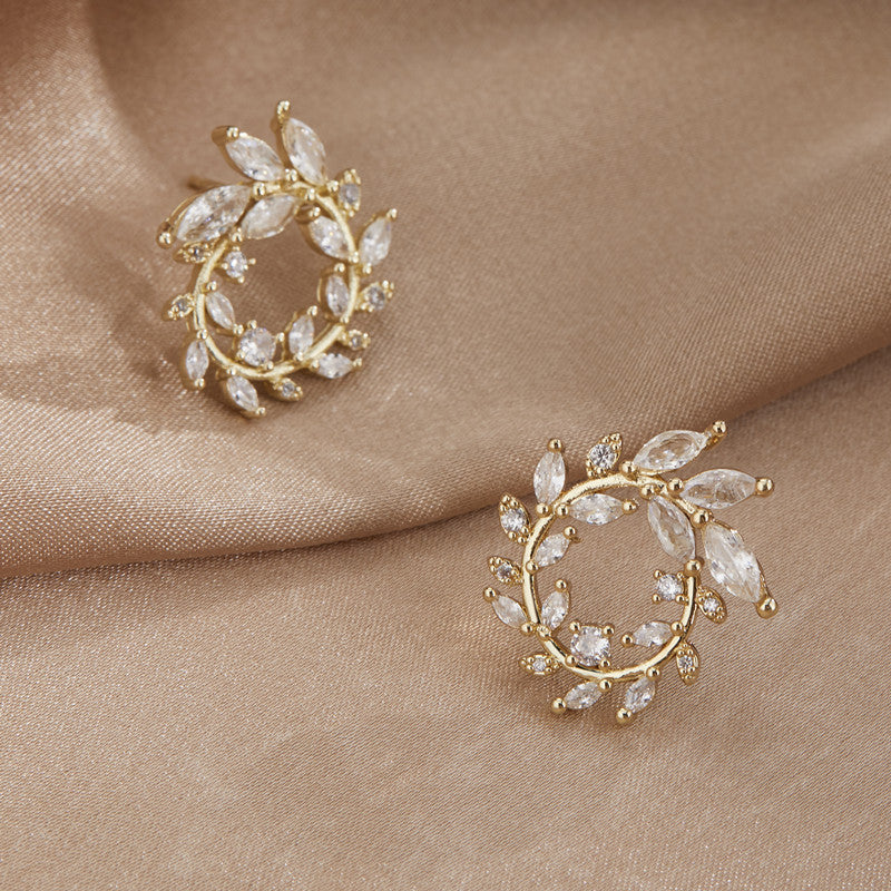 Roman Crown Earrings