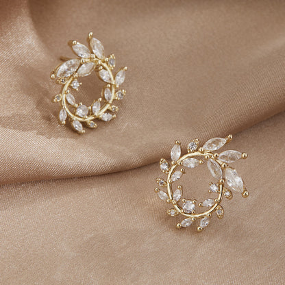 Roman Crown Earrings