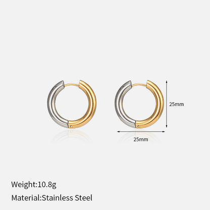 Minimalist Gold Hoop Earrings