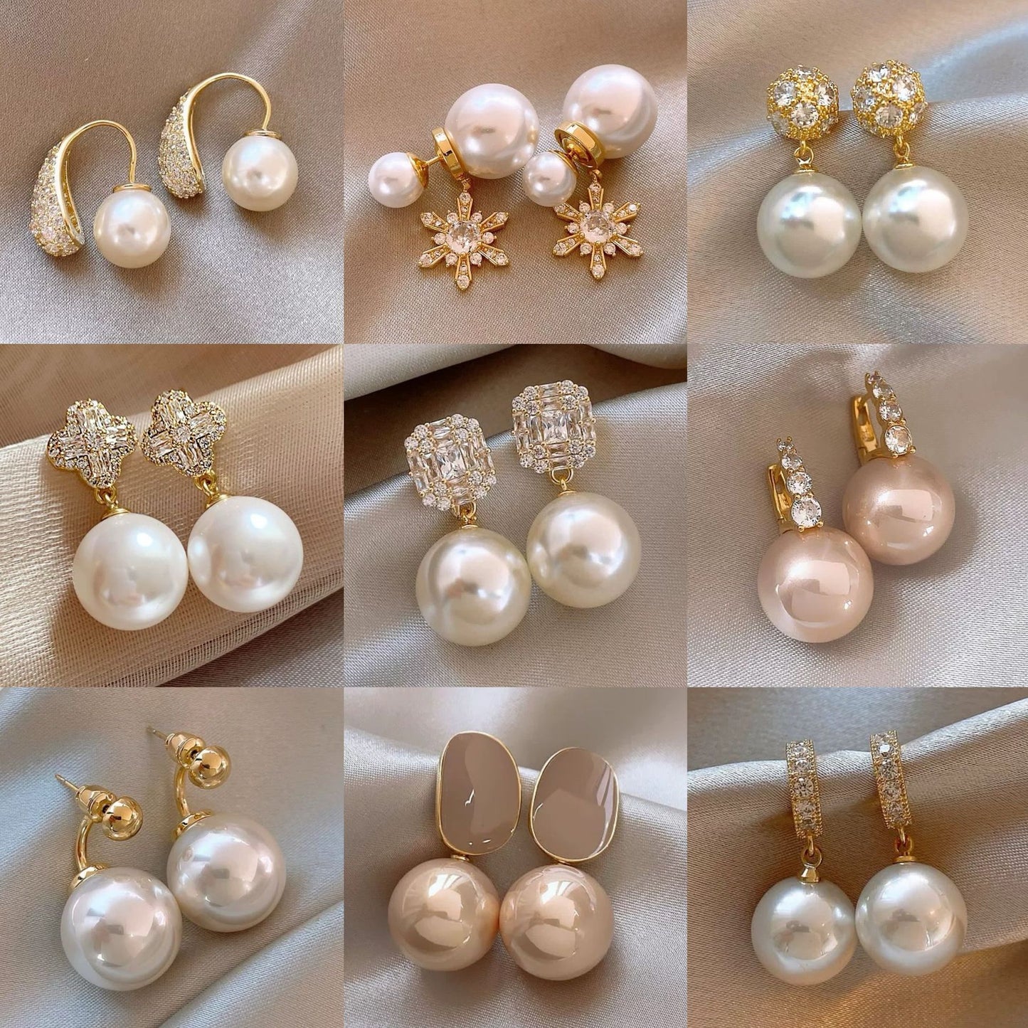 Modern Delicate Dangle Earrings