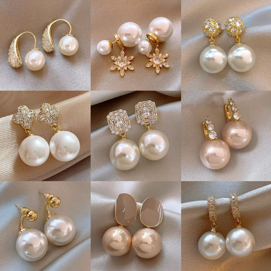 Modern Delicate Dangle Earrings