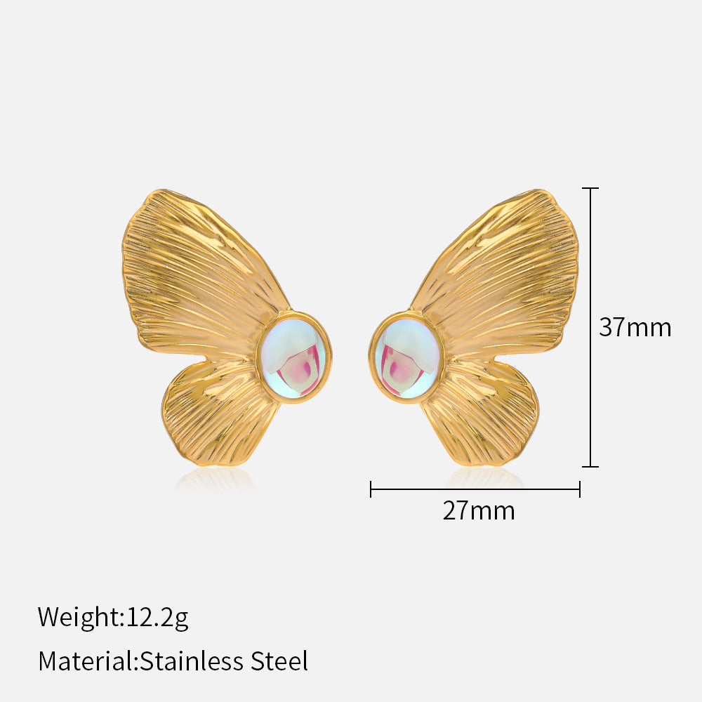 Butterfly Gold Earrings