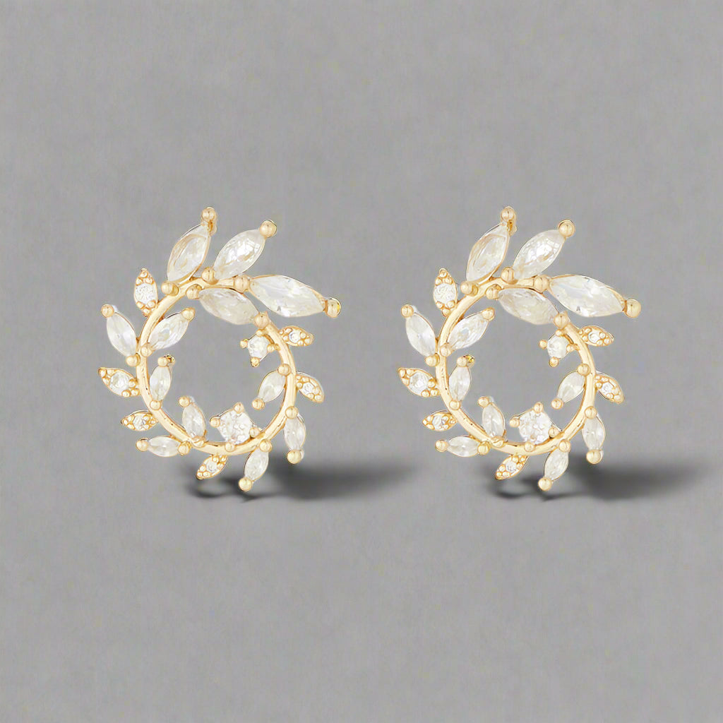 Roman Crown Earrings