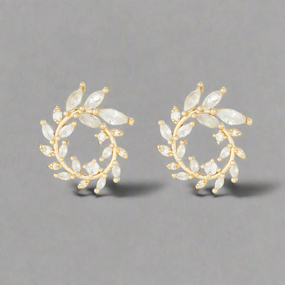 Roman Crown Earrings
