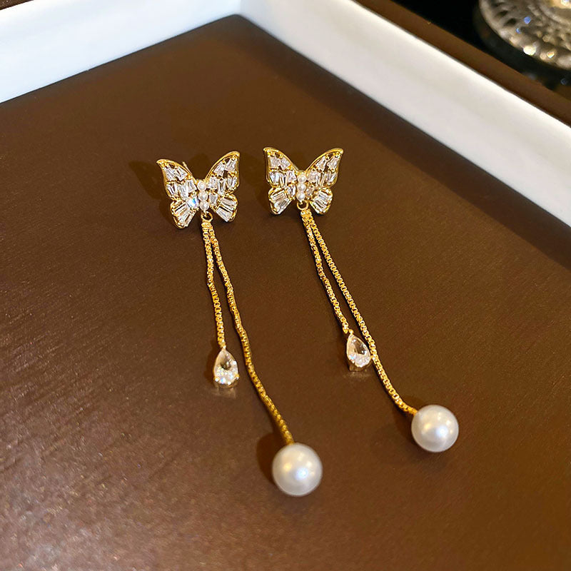 Modern Delicate Dangle Earrings