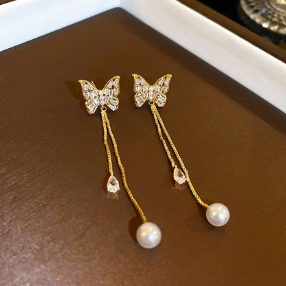 Modern Delicate Dangle Earrings
