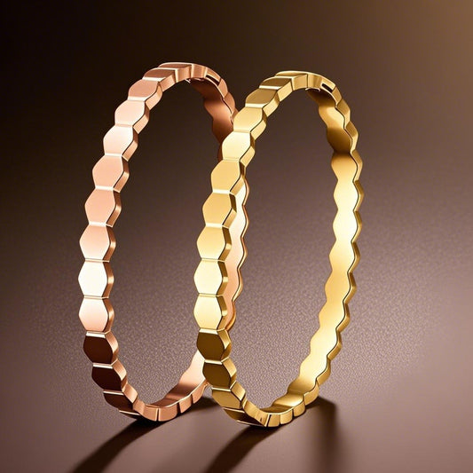 Elegant Honeycomb Bracelet