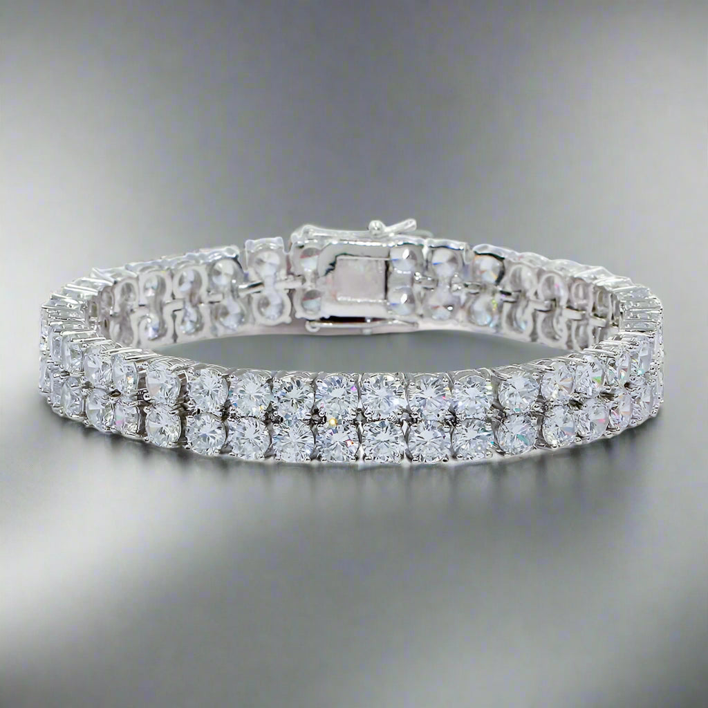 Copper Micro Inlaid Zircon Bracelet