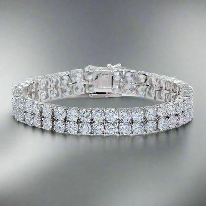 Copper Micro Inlaid Zircon Bracelet