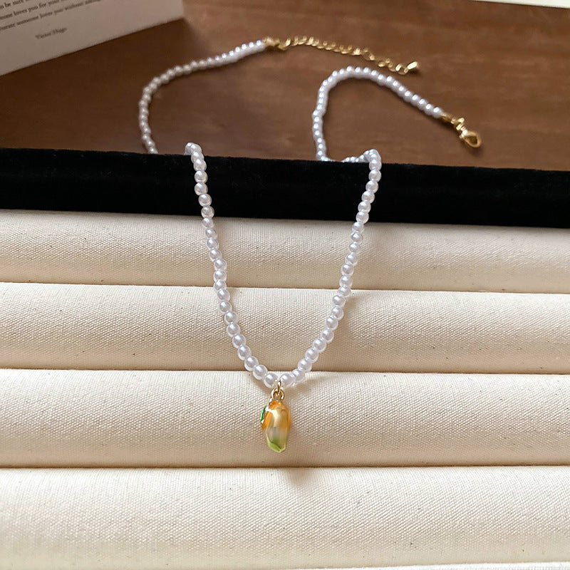 Luxury Long Pearl Necklace