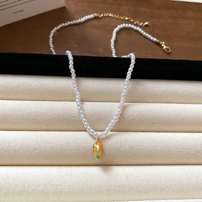 Luxury Long Pearl Necklace