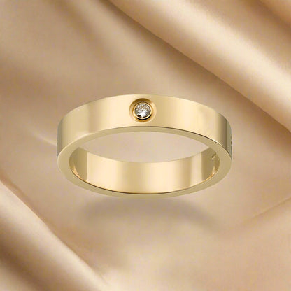 Zircon Love Ring