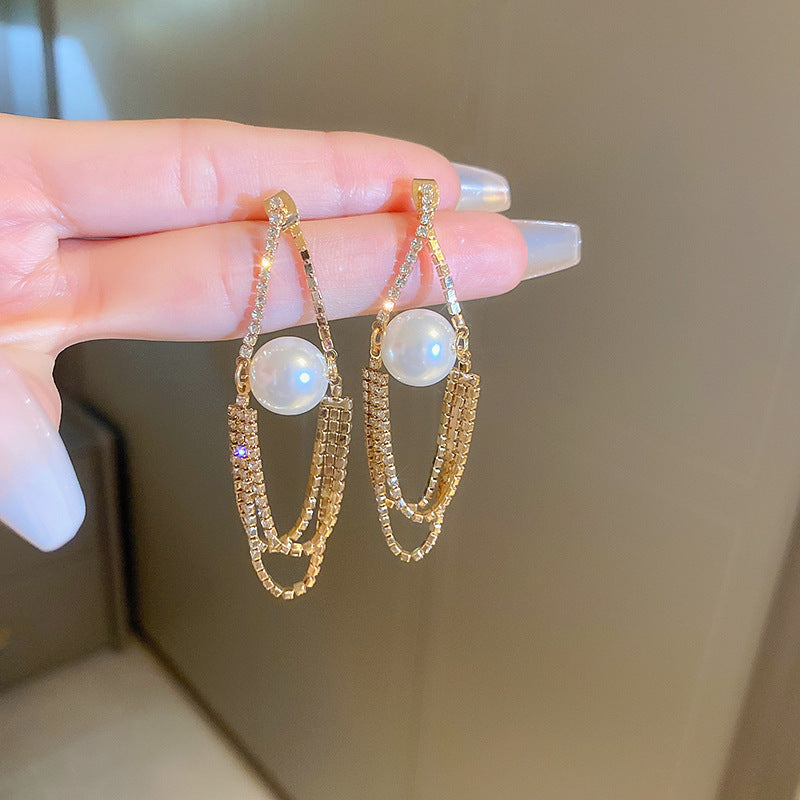 Modern Delicate Dangle Earrings