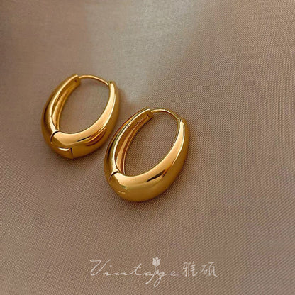 Gold Vintage Earrings
