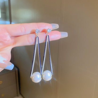 Modern Delicate Dangle Earrings