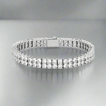 Copper Micro Inlaid Zircon Bracelet