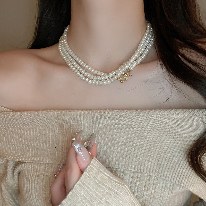 Luxury Long Pearl Necklace